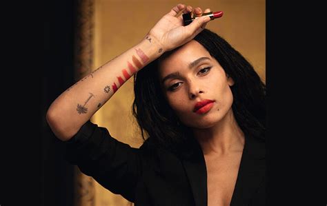 ysl zoe kravitz collection